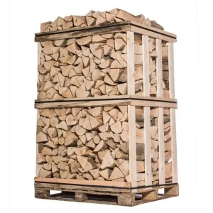 Brennholz – 25 cm – Palette 2 m³ – 3,3 Ster