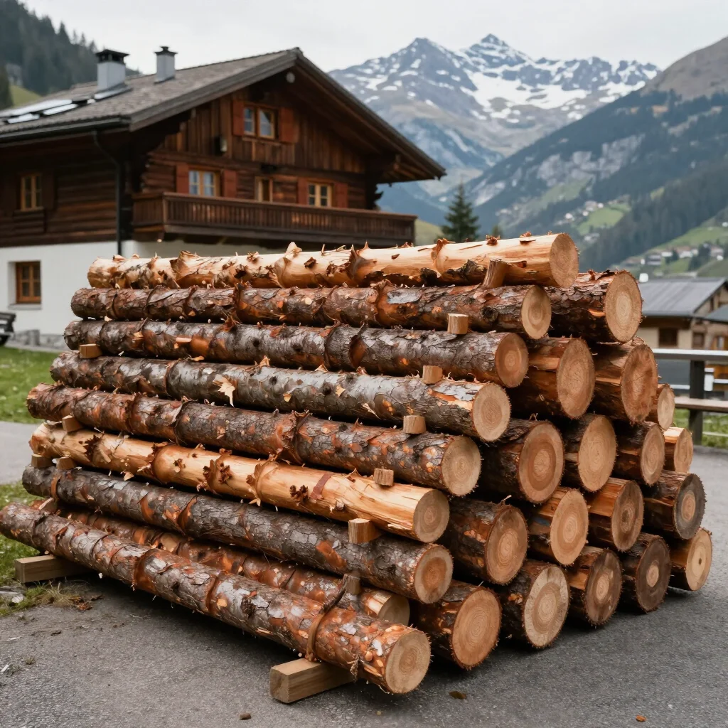 Brennholz Tanne 5 Ster – 50 cm