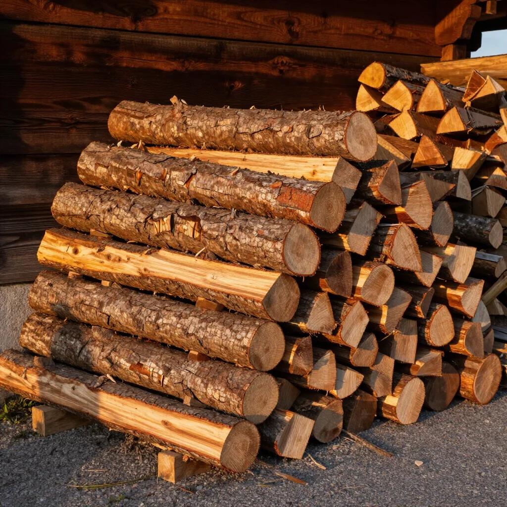 Brennholz Eiche 5 Ster – 40 cm