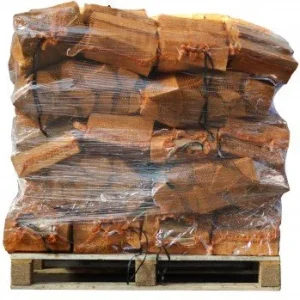 40 Säcke trockenes Holz – 100% Esche – 8 kg