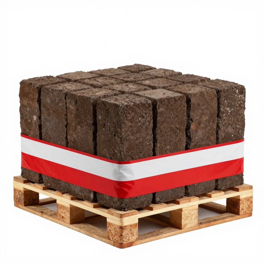 Lignitbriketts Schnellzündung – Palette 1,2 Tonnen