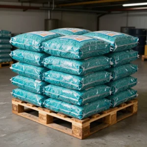Pellets für Zentralheizung – Palette 70 Säcke - 15 kg