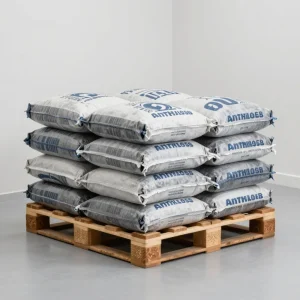 Rauchfreies Anthrazit – Palette 1 Tonne