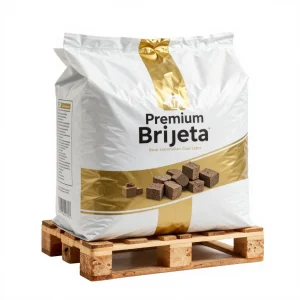 Verdichtete Premium-Holzscheite Schweiz – Palette 960 kg