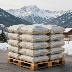 Holzpellets Graubünden – Palette 65 Säcke - 15 kg