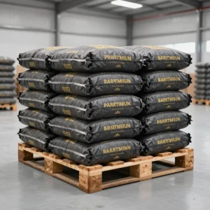 Premium-Anthrazit – Palette 55 Säcke - 25 kg